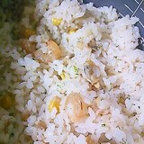 炊飯器でピラフ